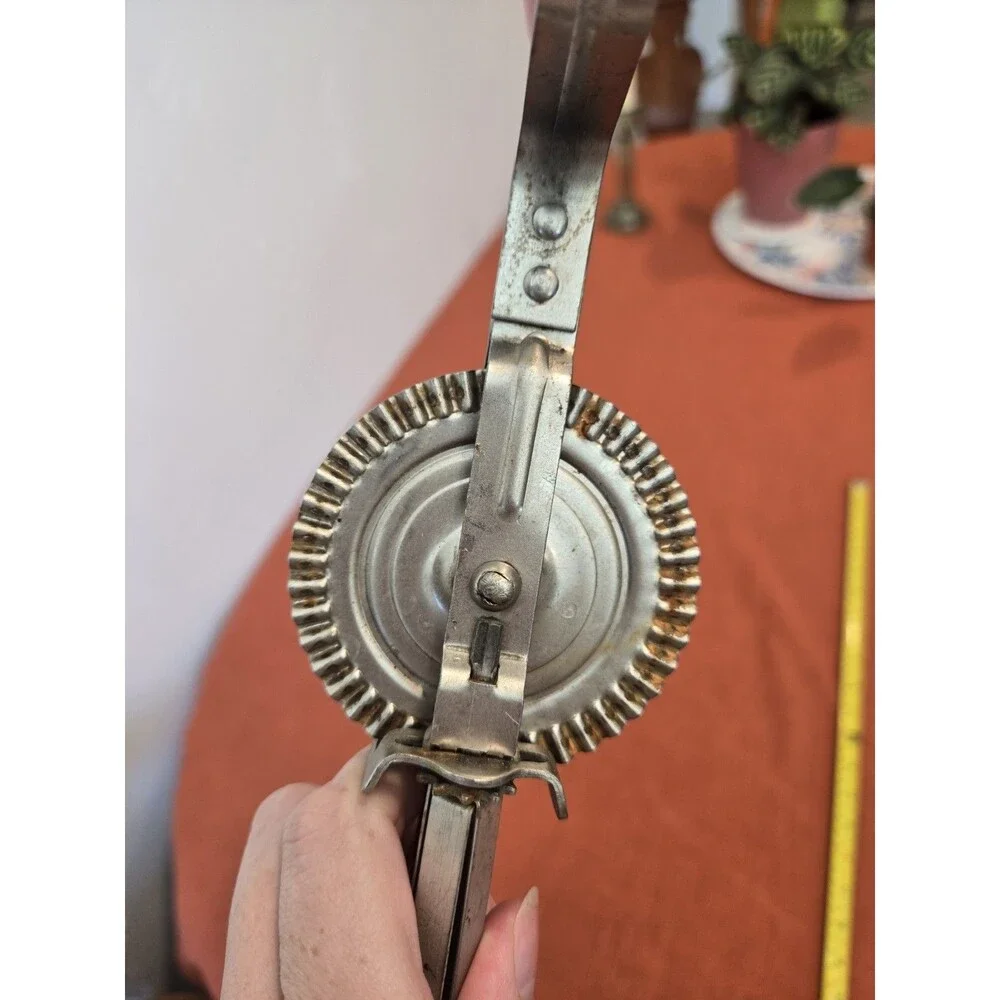 VTG Manual Hand Mixer RED Stainless Steel Egg Beater